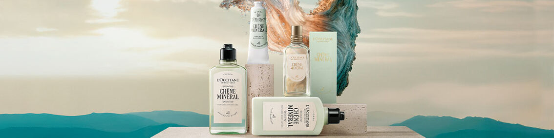 Discover Ch&ecirc;ne Min&eacute;ral, a fresh and woody fragrance inspired by the wild landscapes of Haute-Provence. Fig facets blend with majestic oak wood and natural ambrette musk, while mineral notes evoke the freshness of a salty breeze, capturing the rugged beauty of the Proven&ccedil;al countryside.