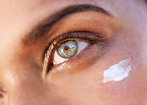 CARING FOR SENSITIVE UNDER-EYE SKIN