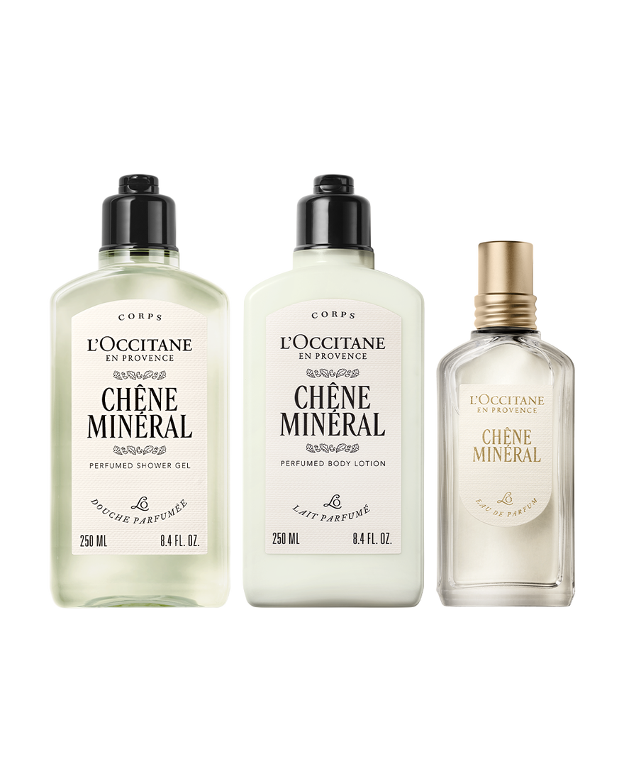 Ch&ecirc;ne Min&eacute;ral Collection | L&rsquo;Occitane en Provence