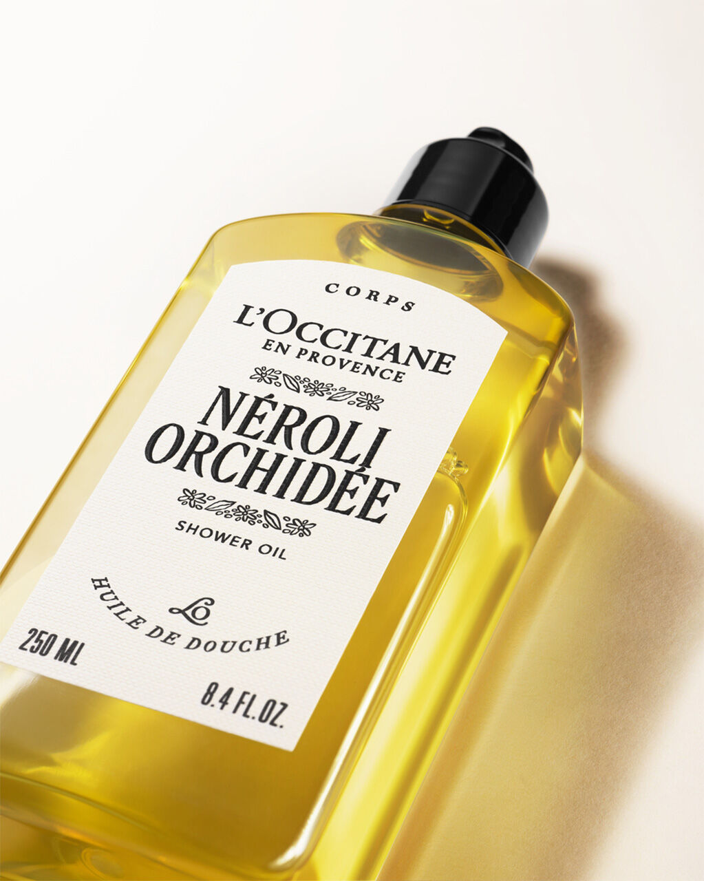 Néroli Orchidée Shower Oil 250ML | L'Occitane New Zealand