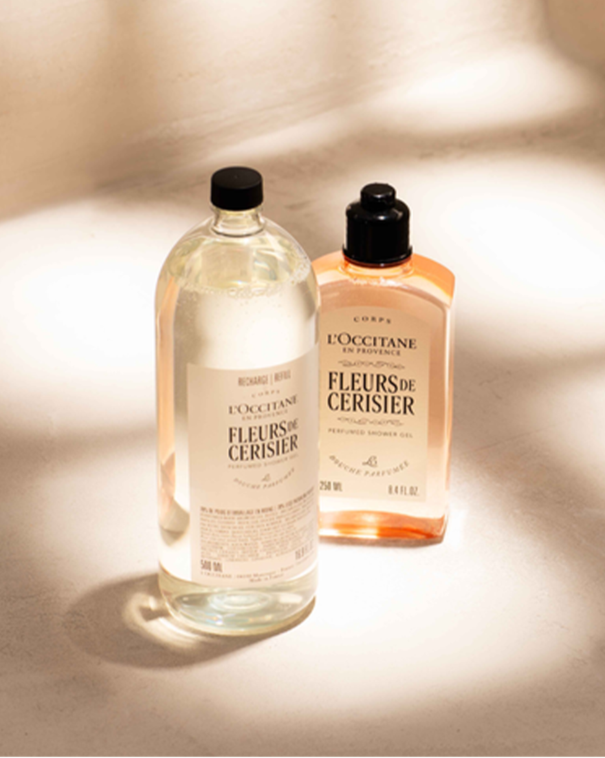 view 9/9 of Fleurs de Cerisier Shower Gel, , AURECT