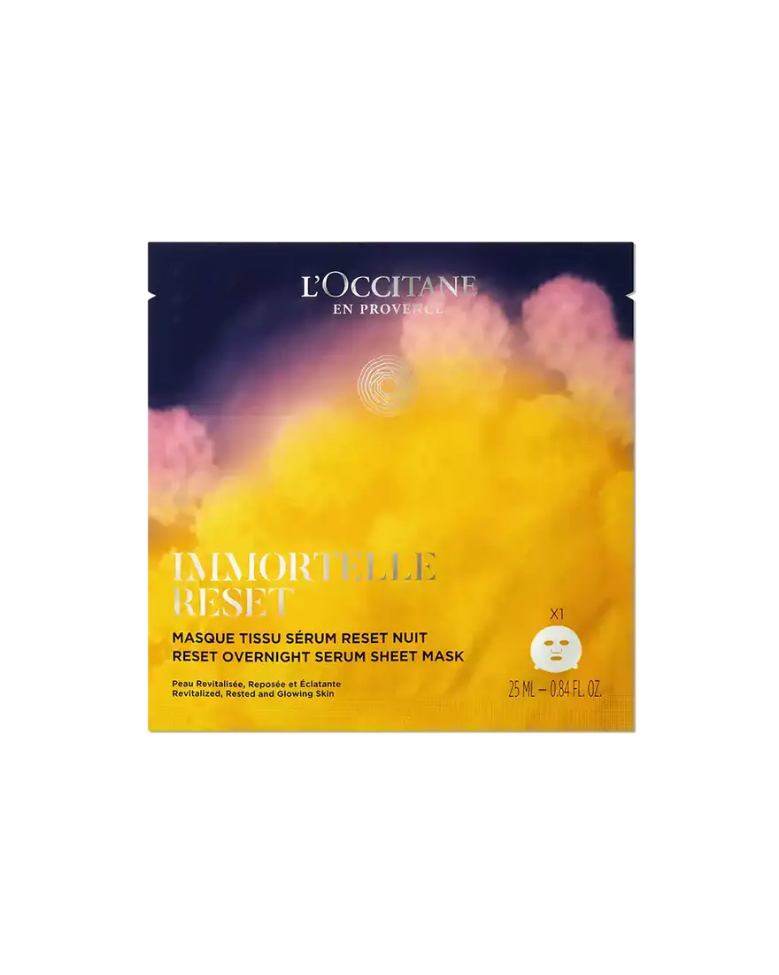 view 1/7 of Immortelle Reset Overnight Serum Sheet Mask, , AURECT