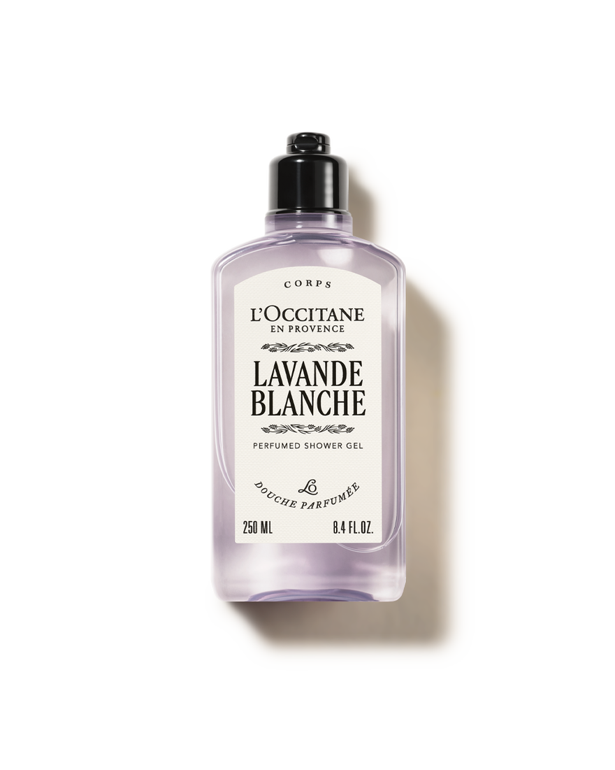 Lavande Blanche Perfumed Shower Gel 250 ml | L&rsquo;Occitane en Provence
