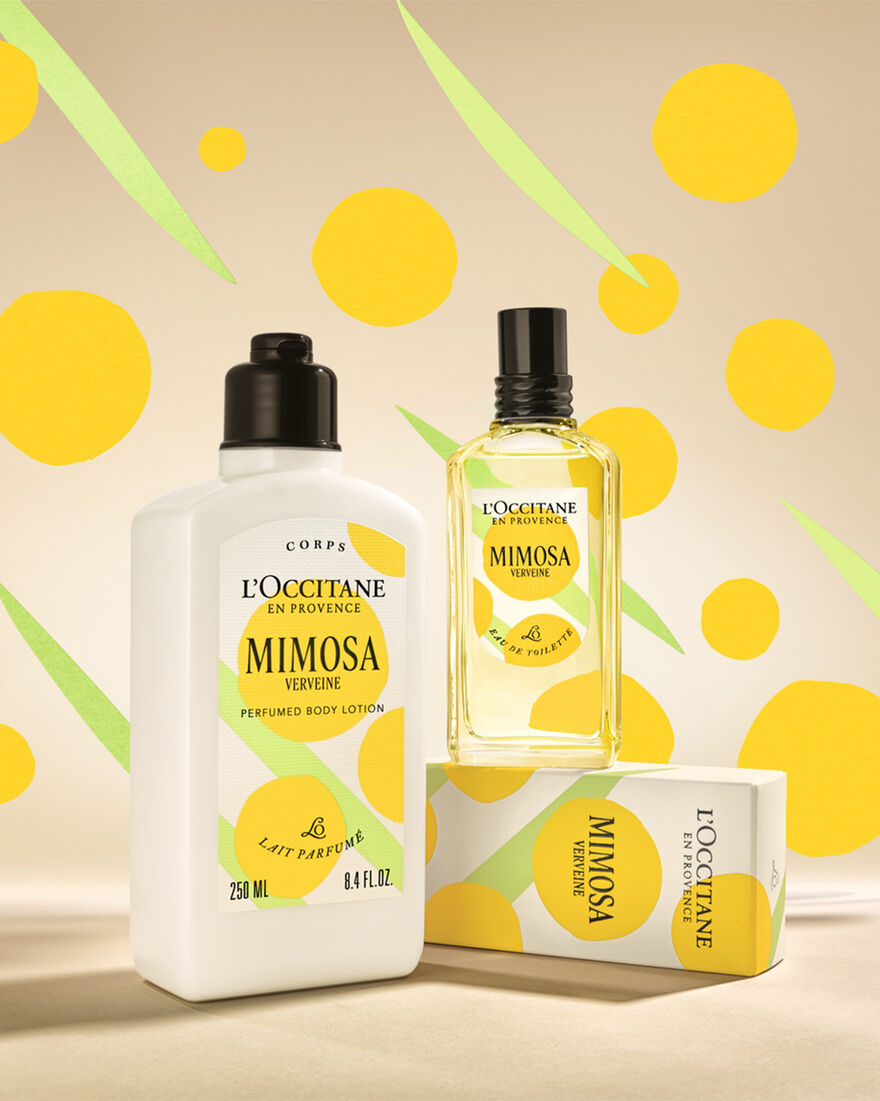 view 3/5 of Mimosa Verveine perfumed body lotion, , AURECT