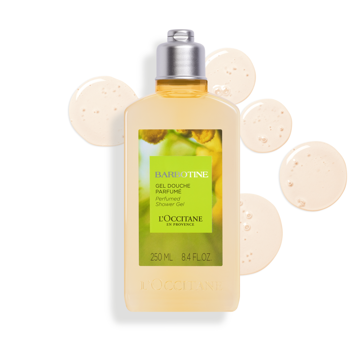 L'Occitane Barbotine Shower Gel - New, Luxurious Lather 250Ml 11GD250BA23