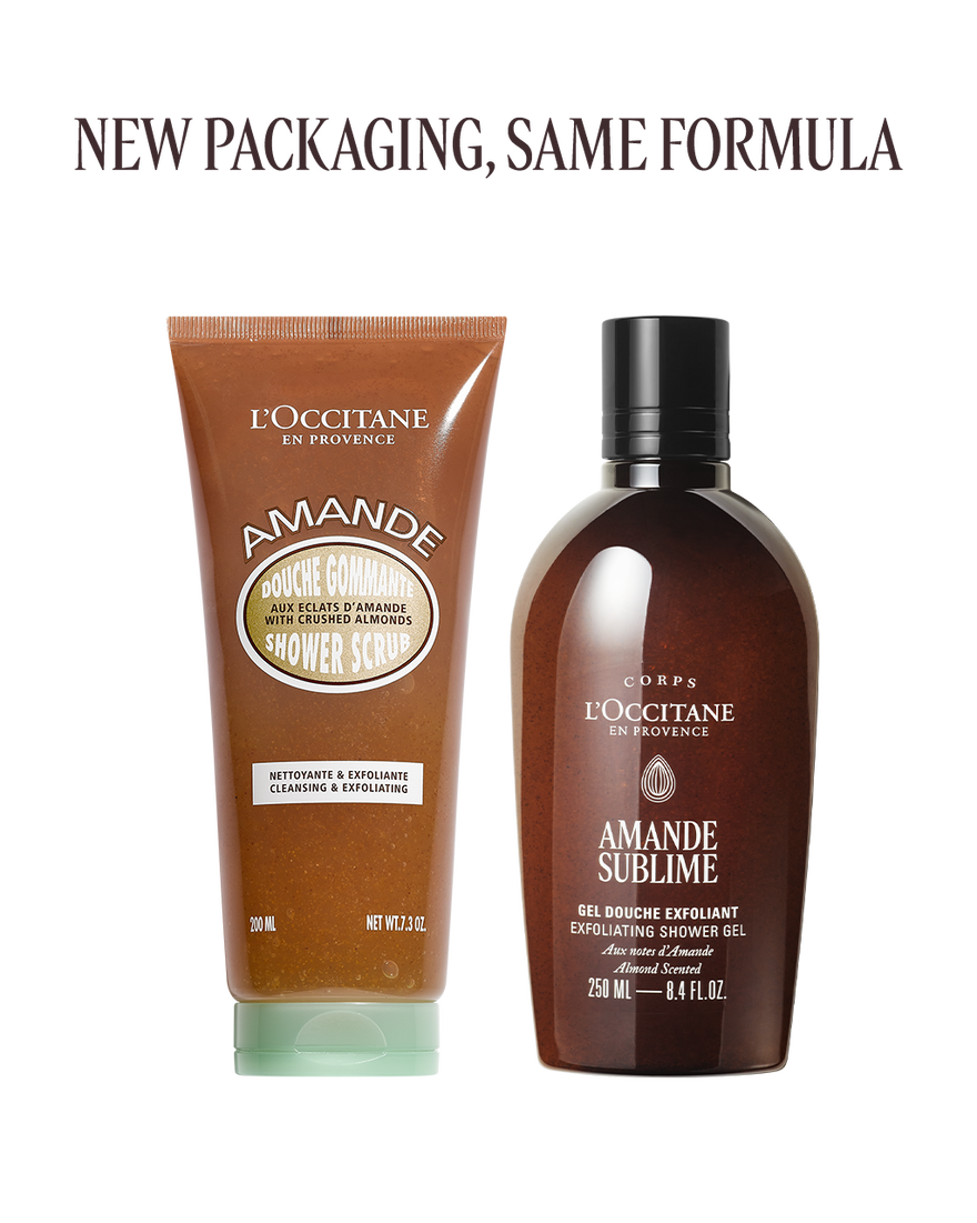 Almond Shower Scrub, AURECT (2) 250 ml | L&rsquo;Occitane en Provence