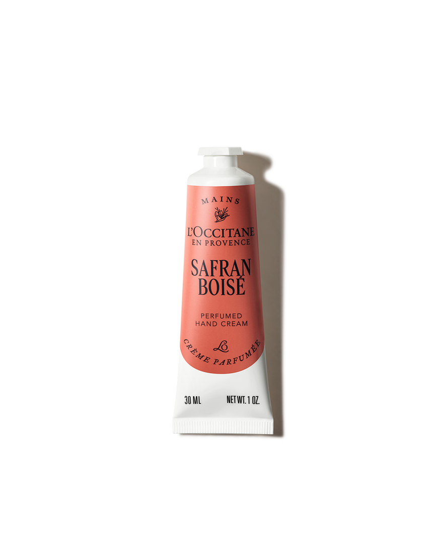 Safran Bois&eacute; Perfumed Hand Cream 30 ml | L&rsquo;Occitane en Provence