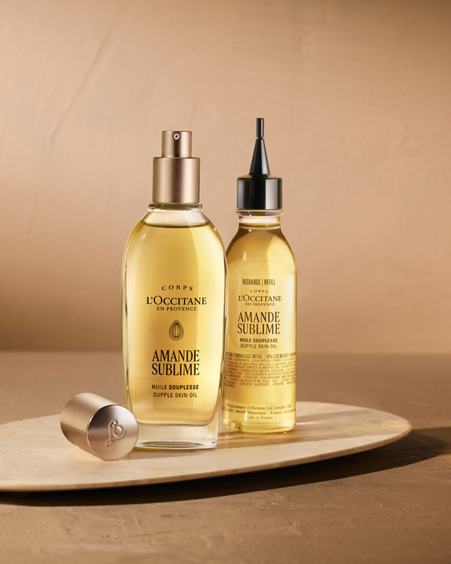 view 6/6 of Almond Supple Skin Oil Refill Duo, , AURECT