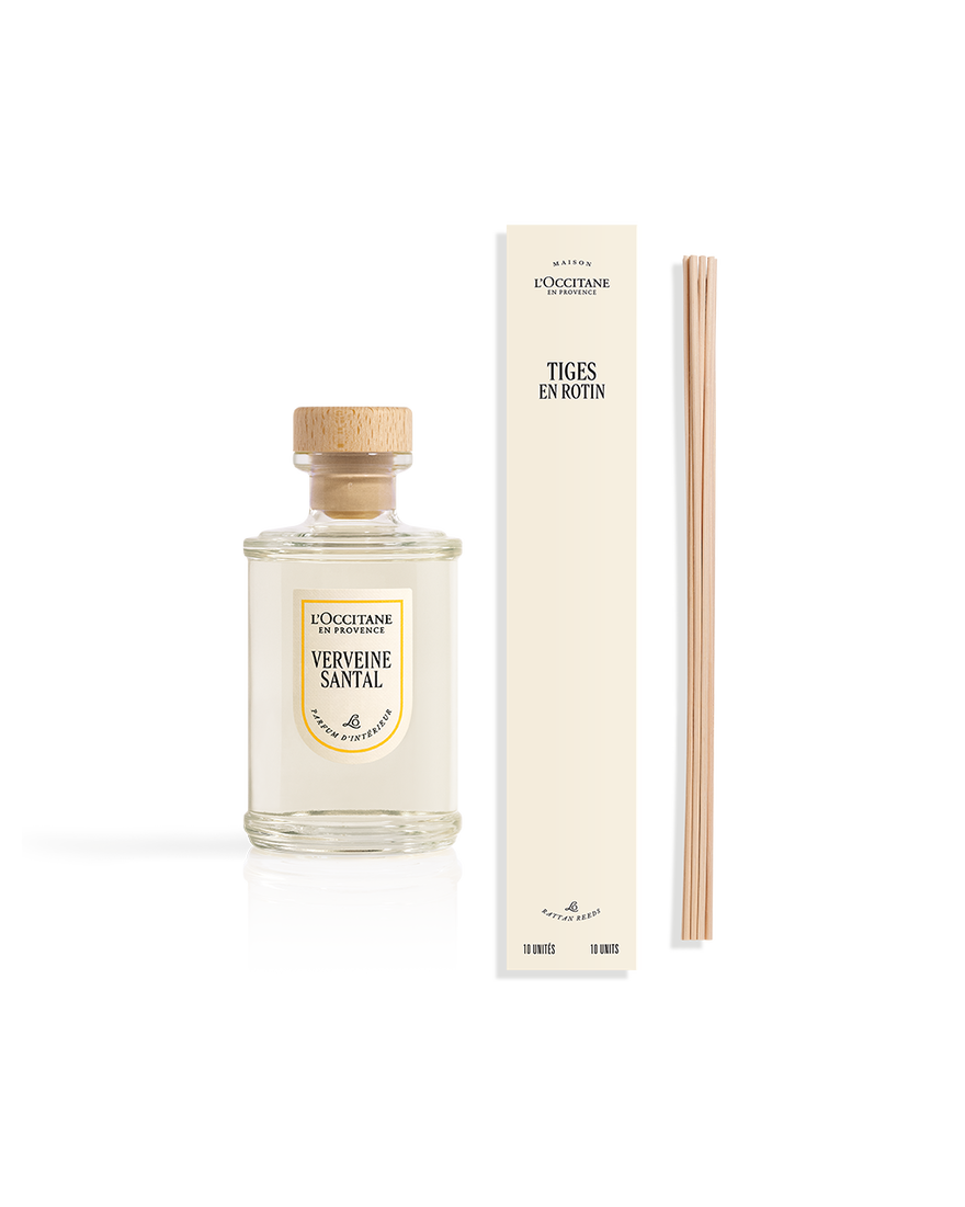 Verveine Santal Home Diffuser Set | L&rsquo;Occitane en Provence