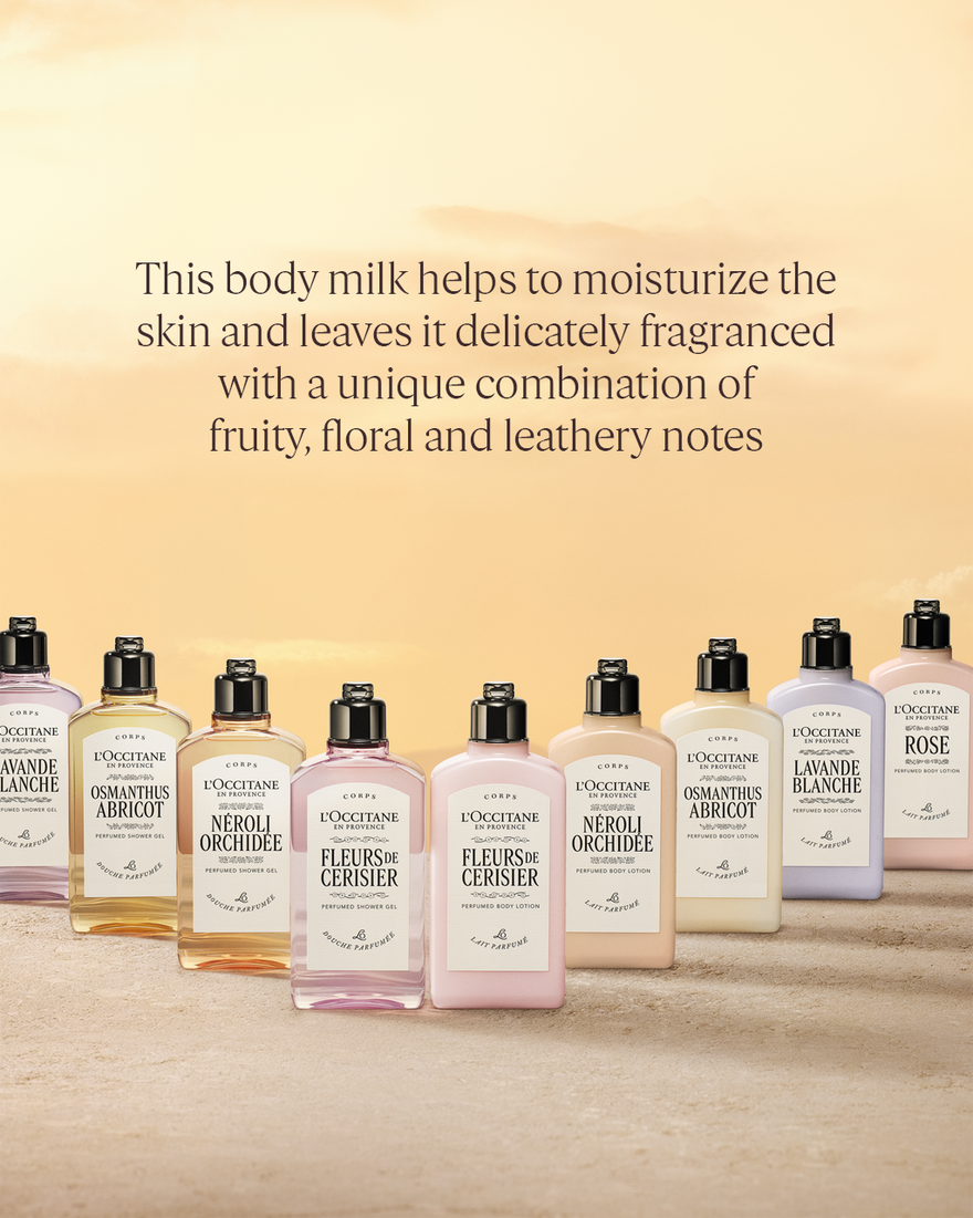 Osmanthus Abricot Perfumed Body Lotion, AURECT (2) 250 ml | L&rsquo;Occitane en Provence