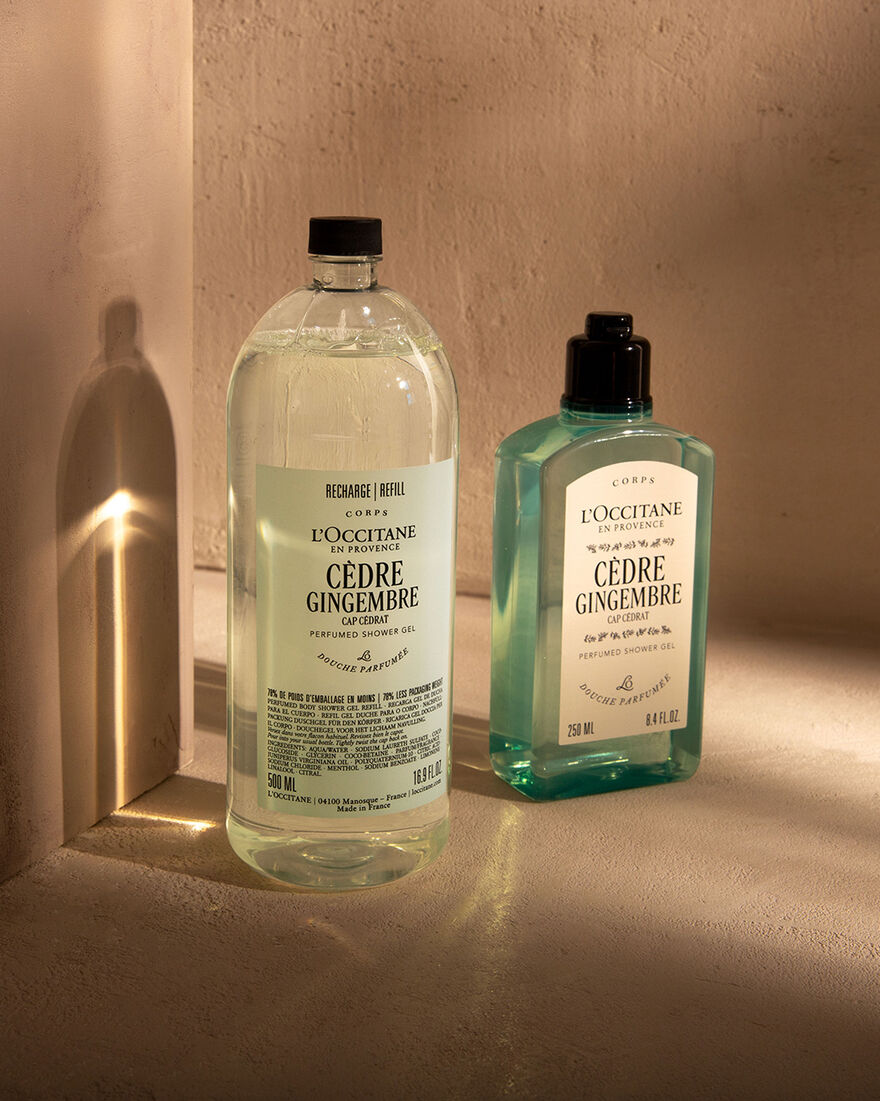view 2/5 of C&egrave;dre Gingembre Shower Gel Refill, , AURECT