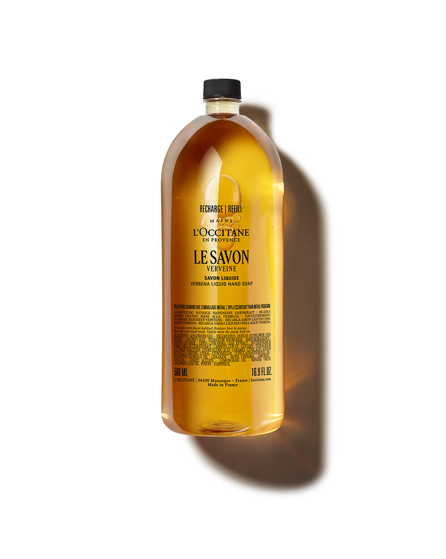 Shea Butter Verbena Liquid Soap Refill 500 ml | L&rsquo;Occitane en Provence