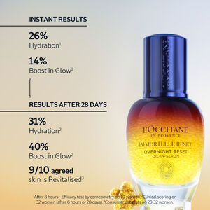 Immortelle Overnight Reset Oil-In-Serum, AU (2) 50 ml | L’Occitane en Provence