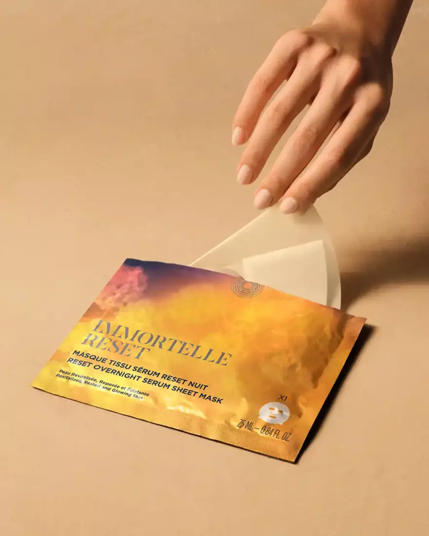 view 2/7 of Immortelle Reset Overnight Serum Sheet Mask, , AURECT