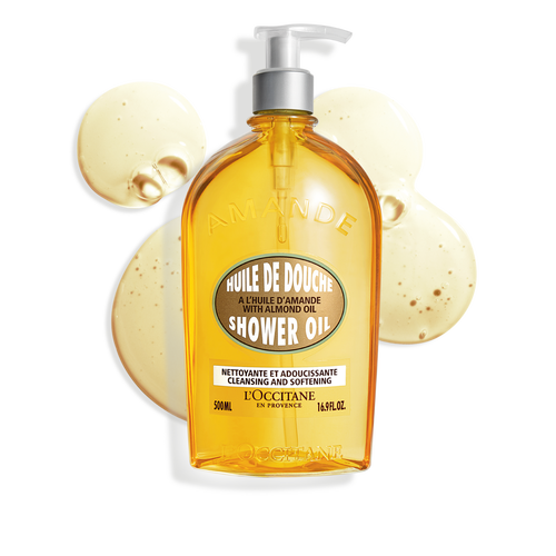 view 1/3 of Almond Shower Oil (Limited Edition Size) 500 ml | L’Occitane en Provence