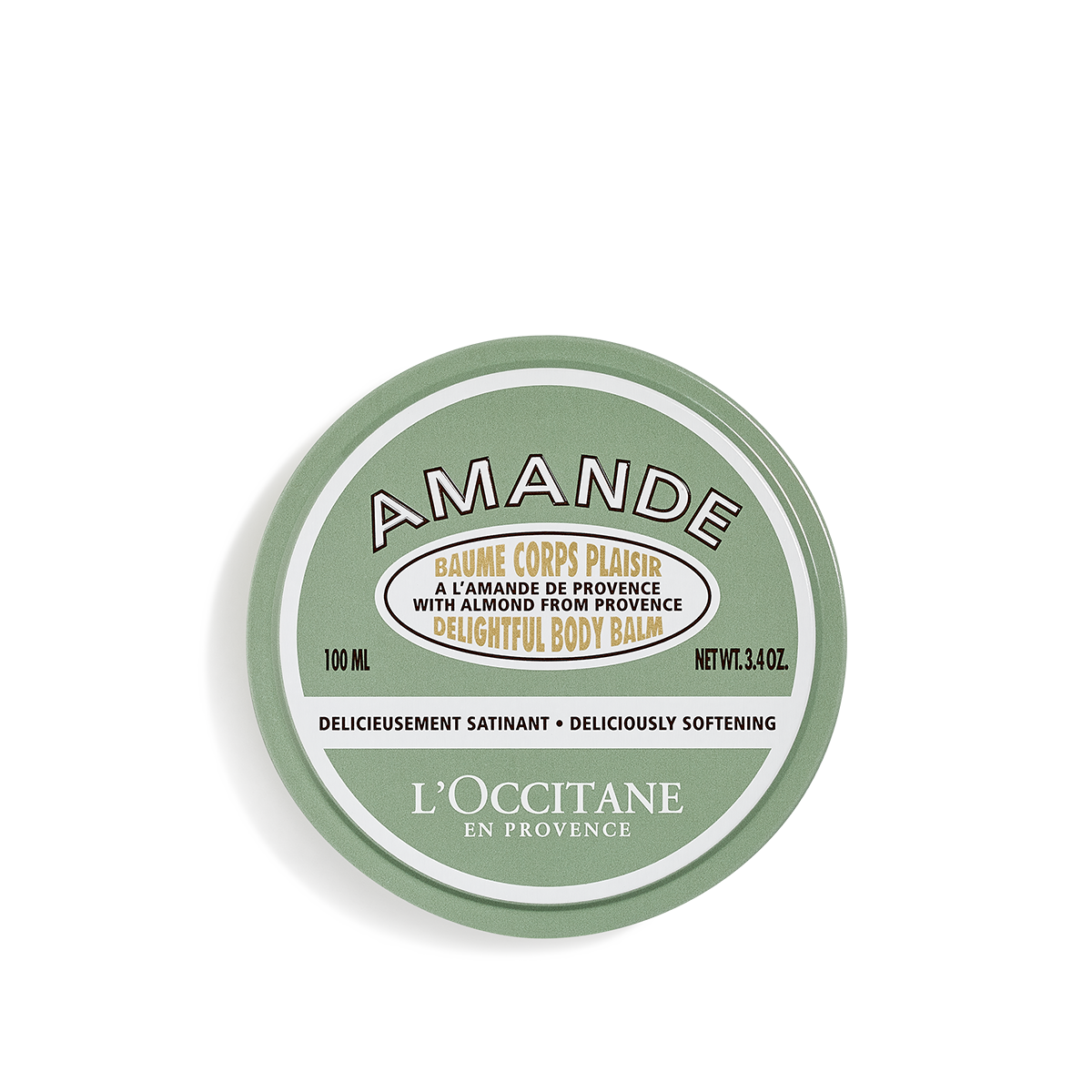 L'Occitane Almond Delightful Body Balm - Richly Moisturising & Softening 100Ml 29BP100A22