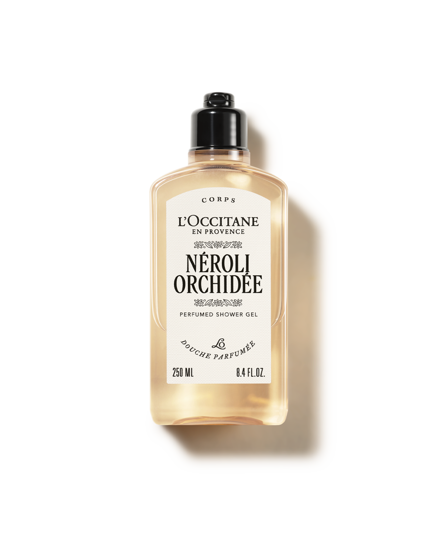N&eacute;roli Orchid&eacute;e Perfumed Shower Gel 250 ml | L&rsquo;Occitane en Provence