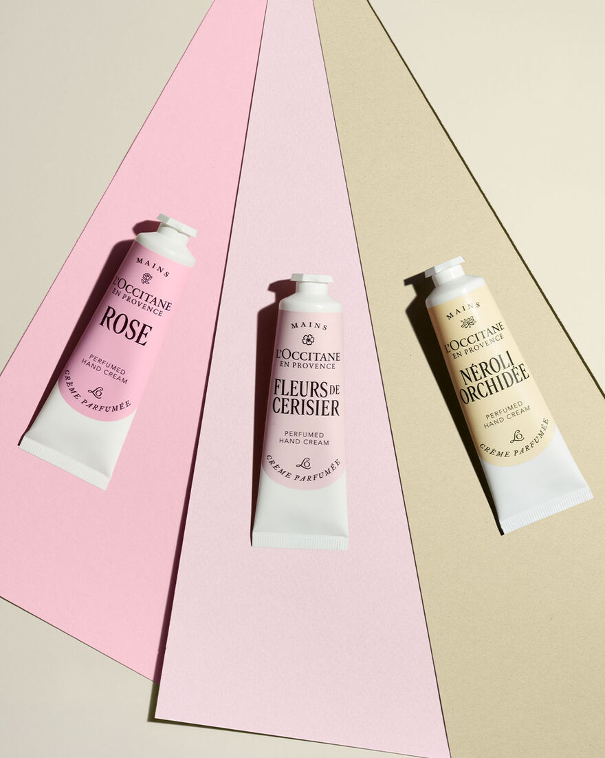 view 2/3 of Floral Hand Cream Trio, , AURECT