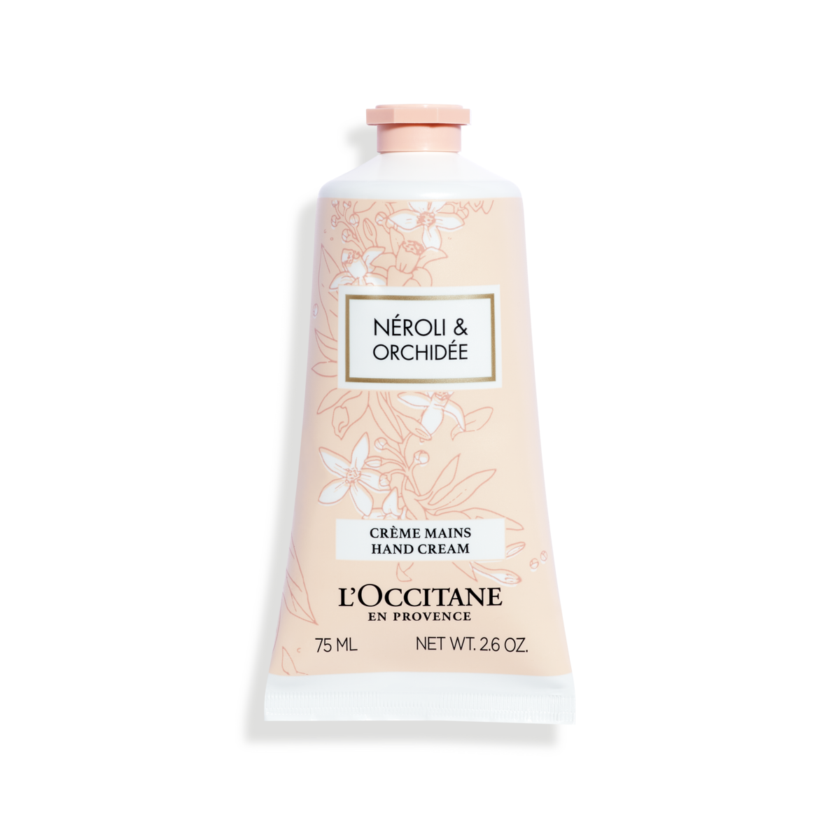 L'Occitane Neroli & Orchidee Perfumed Hand Cream - Long-Lasting Fragrance & Moisture 75Ml 12MA075NO22