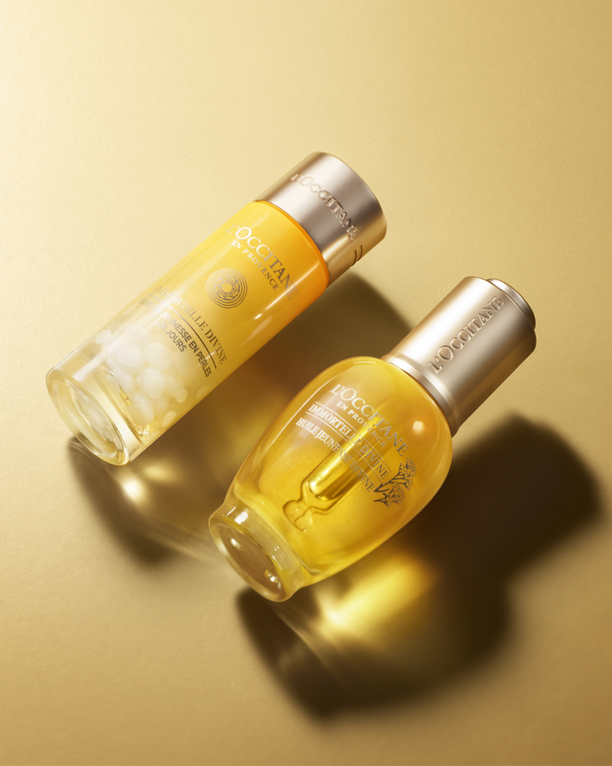 Immortelle Divine Youth Care in Pearls, AURECT (2) 22 ml | L&rsquo;Occitane en Provence