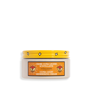 Shea Golden Latte Ultra Light Shimmering Cream 200 ml | L’Occitane en Provence