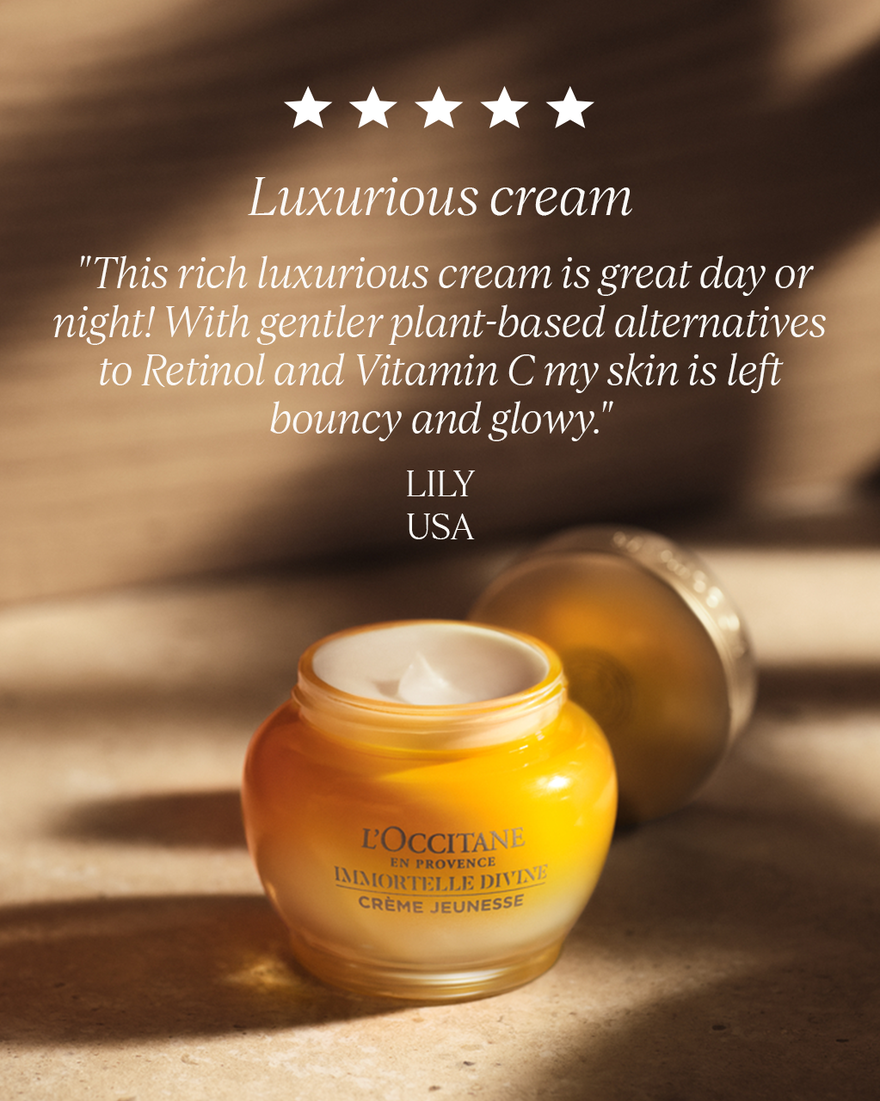 Shop New Immortelle Divine Anti Ageing Cream | L'OCCITANE NZ