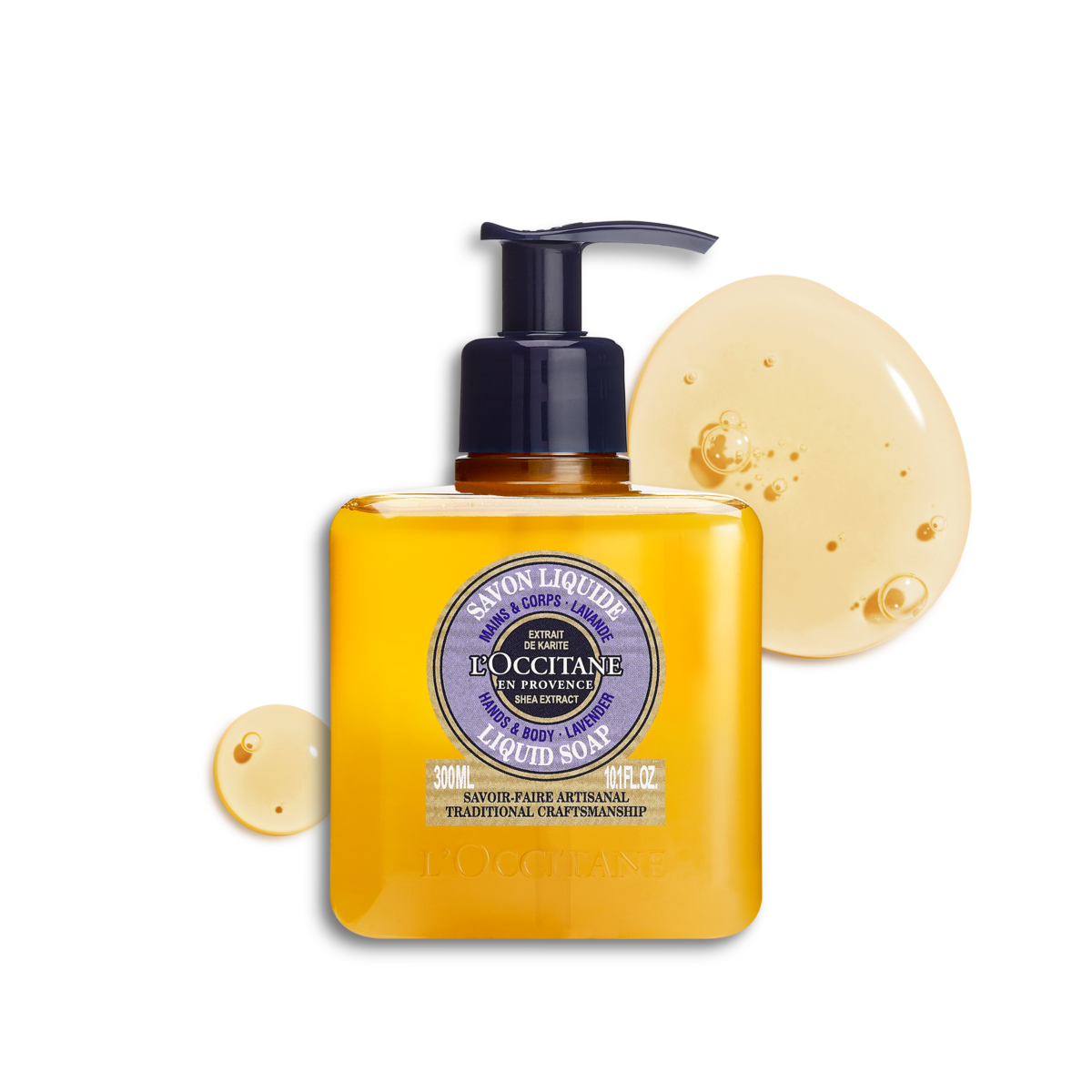 L'Occitane Shea Lavender Liquid Soap - Soothing And Nourishing Cleanser 300Ml 01SL300LV23