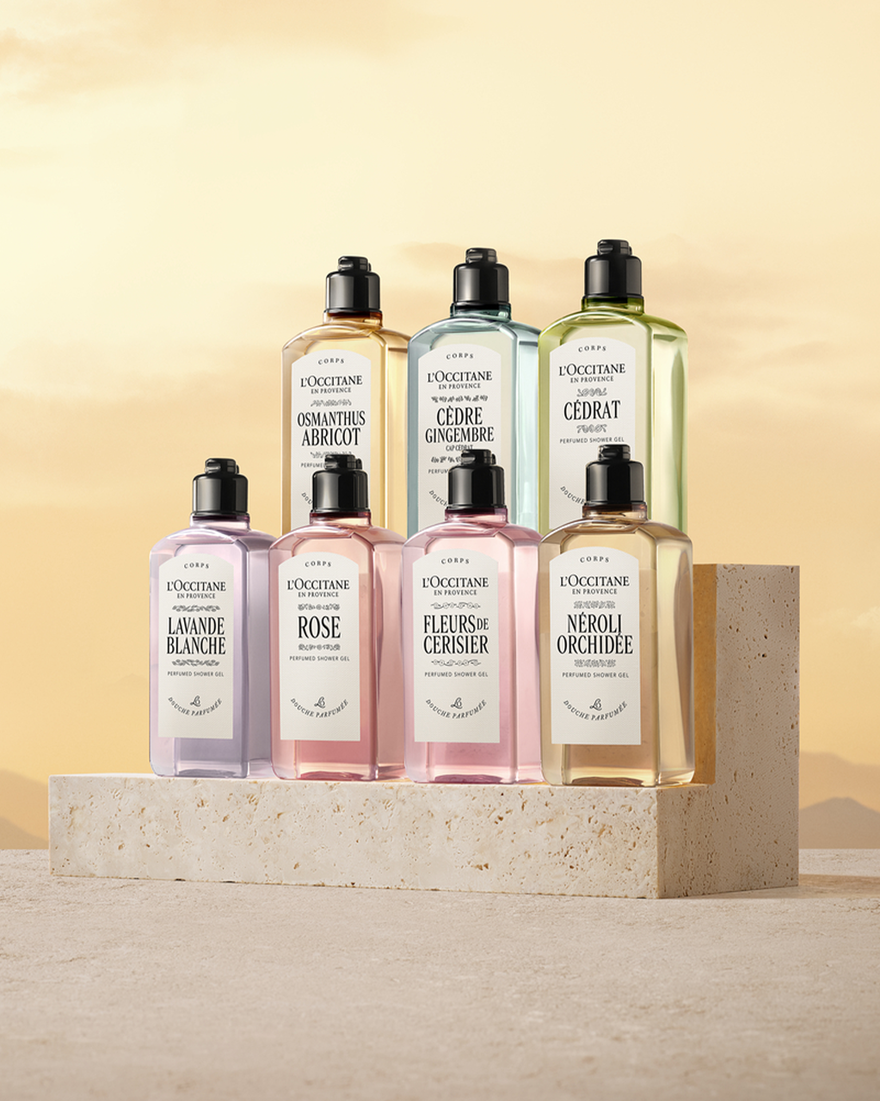 N&eacute;roli Orchid&eacute;e Perfumed Shower Gel, AURECT (2) 250 ml | L&rsquo;Occitane en Provence