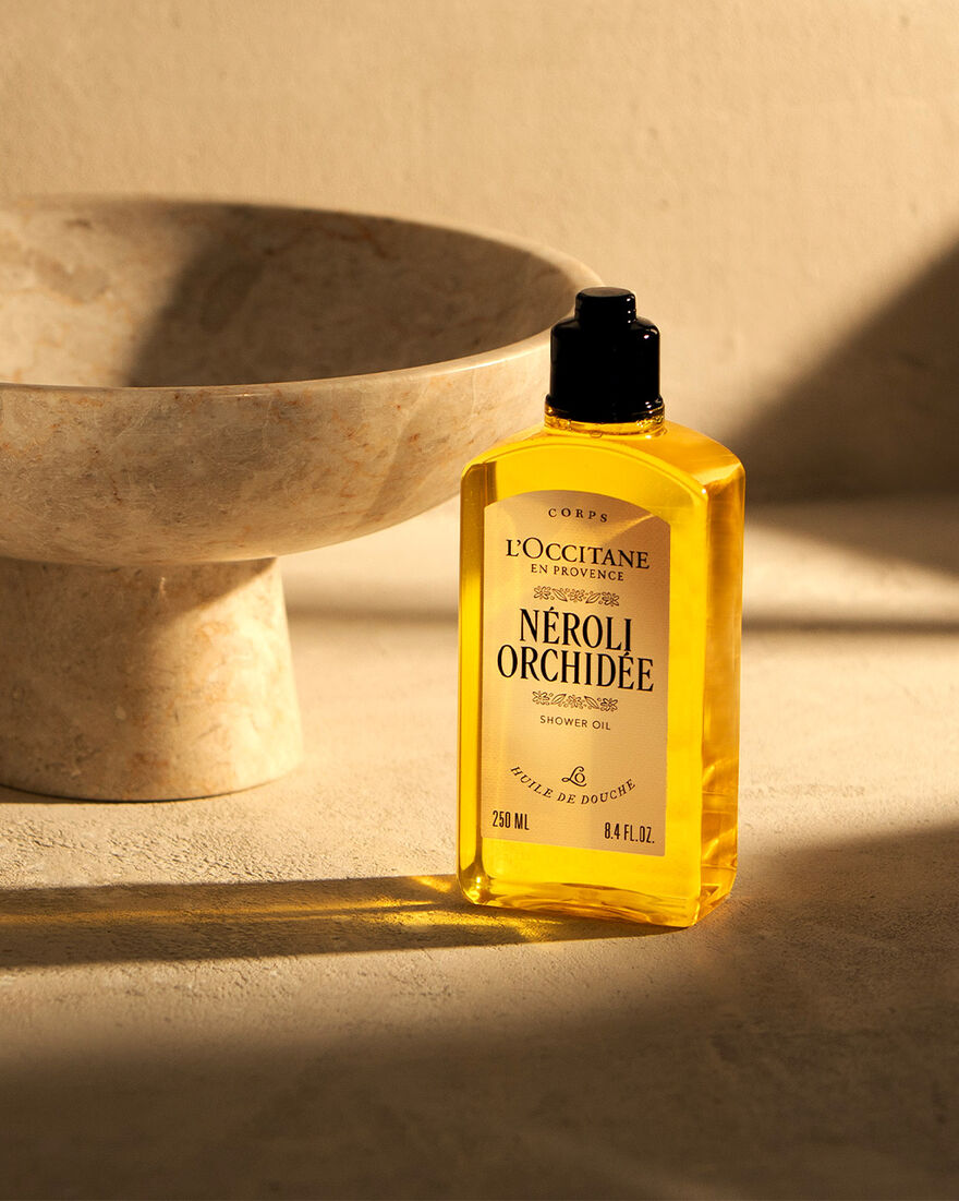 view 5/5 of N&eacute;roli Orchid&eacute;e Shower Oil, , AURECT