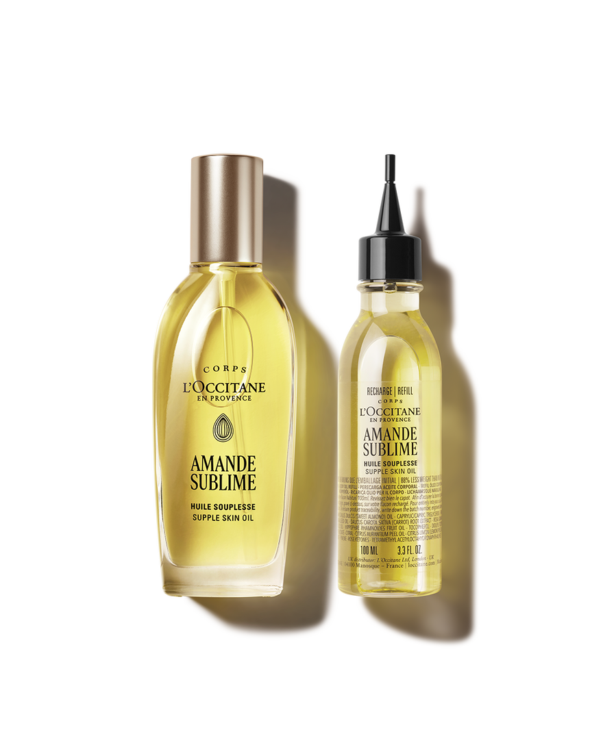 view 1/6 of Almond Supple Skin Oil Refill Duo, , AURECT