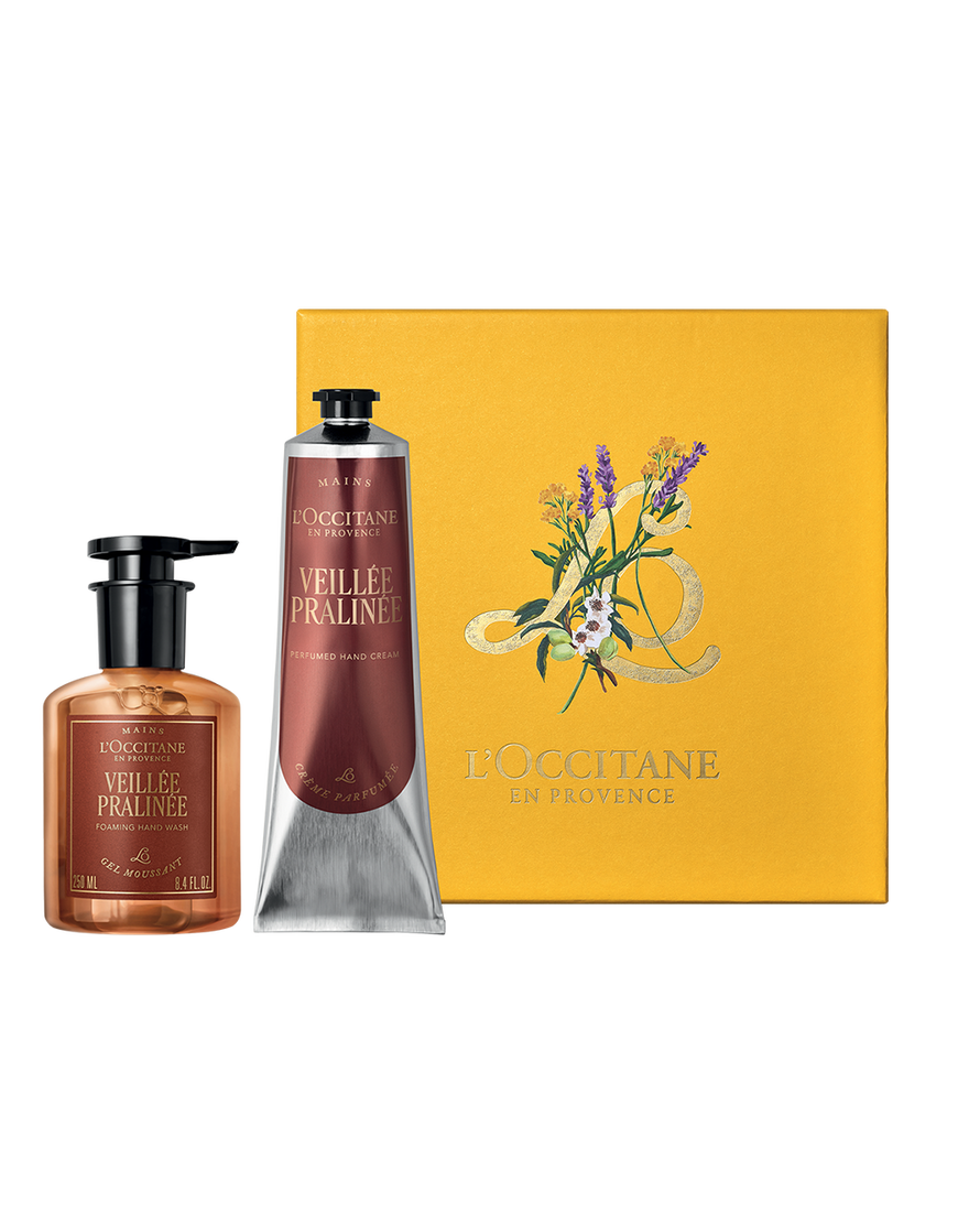 Veill&eacute;e Pralin&eacute;e Hand Duo | L&rsquo;Occitane en Provence