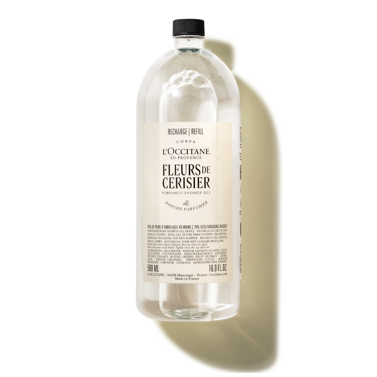 L'Occitane Fleurs De Cerisier Shower Gel Refill 500Ml 24GDR500CBR25