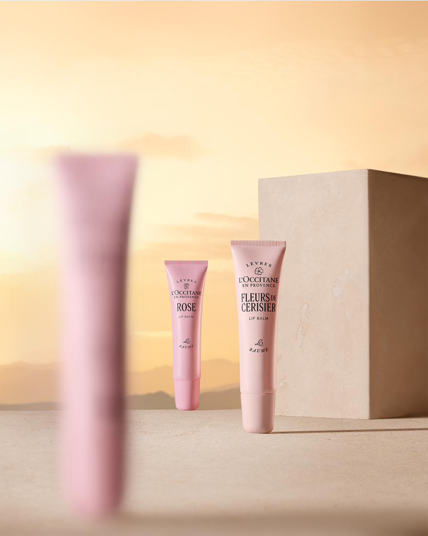 Fleurs de Cerisier Lip Balm, AURECT (2) 12 ml | L&rsquo;Occitane en Provence