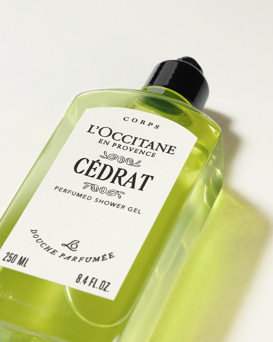 C&eacute;drat Perfumed Shower Gel, AURECT (2) 250 ml | L&rsquo;Occitane en Provence