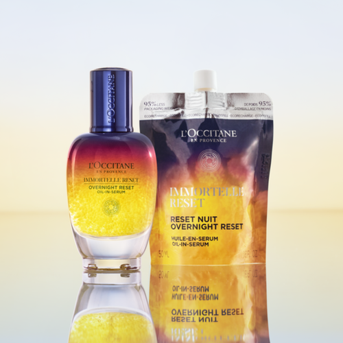 L'Occitane Immortelle Reset 夜用オイル 50ml Immortelle Reset Overnight Reset Oil-In Serum - L'Occitane