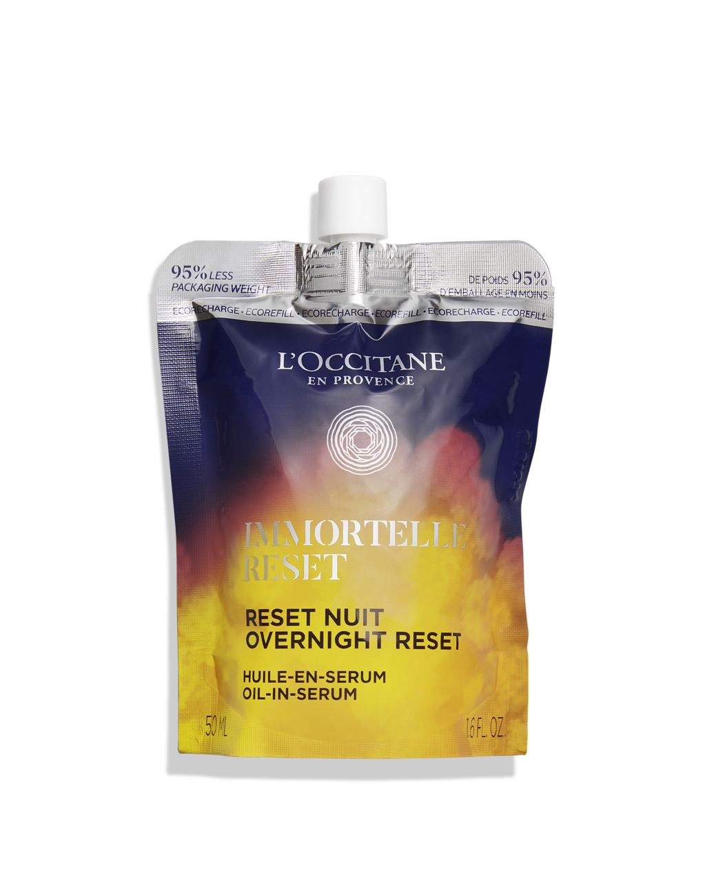 L'OCCITANE Immortelle Reset 16ml(詰替セット) Immortelle Reset Serum Refill - For Anti-Ageing | L'Occitane en